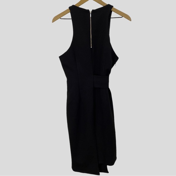 N/Nicholas Black Asymmetrical Layered Band Dress US size 6 - Picture 4 of 11